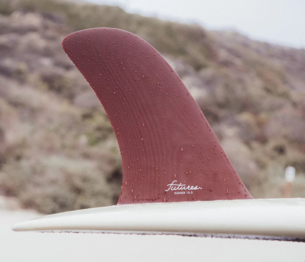 Fin Vs Ruddder Futures Fins Rudder 10'' Burgundy – Deuxième Vague