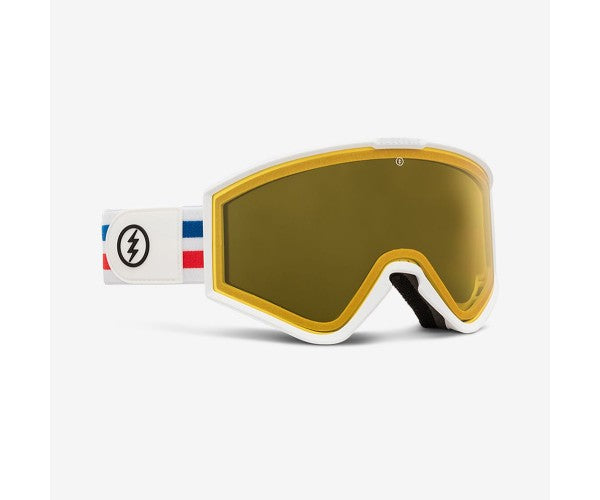 kleveland electric goggles Electric Kleveland Small Old Glory + Bonus Lens Silver Chrome – Deuxième Vague